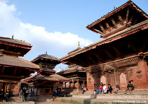カトマンズ王国の中心部であったダルバール広場(ネパール)