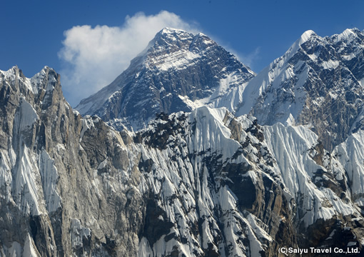 世界最高峰エベレスト(8,848m)